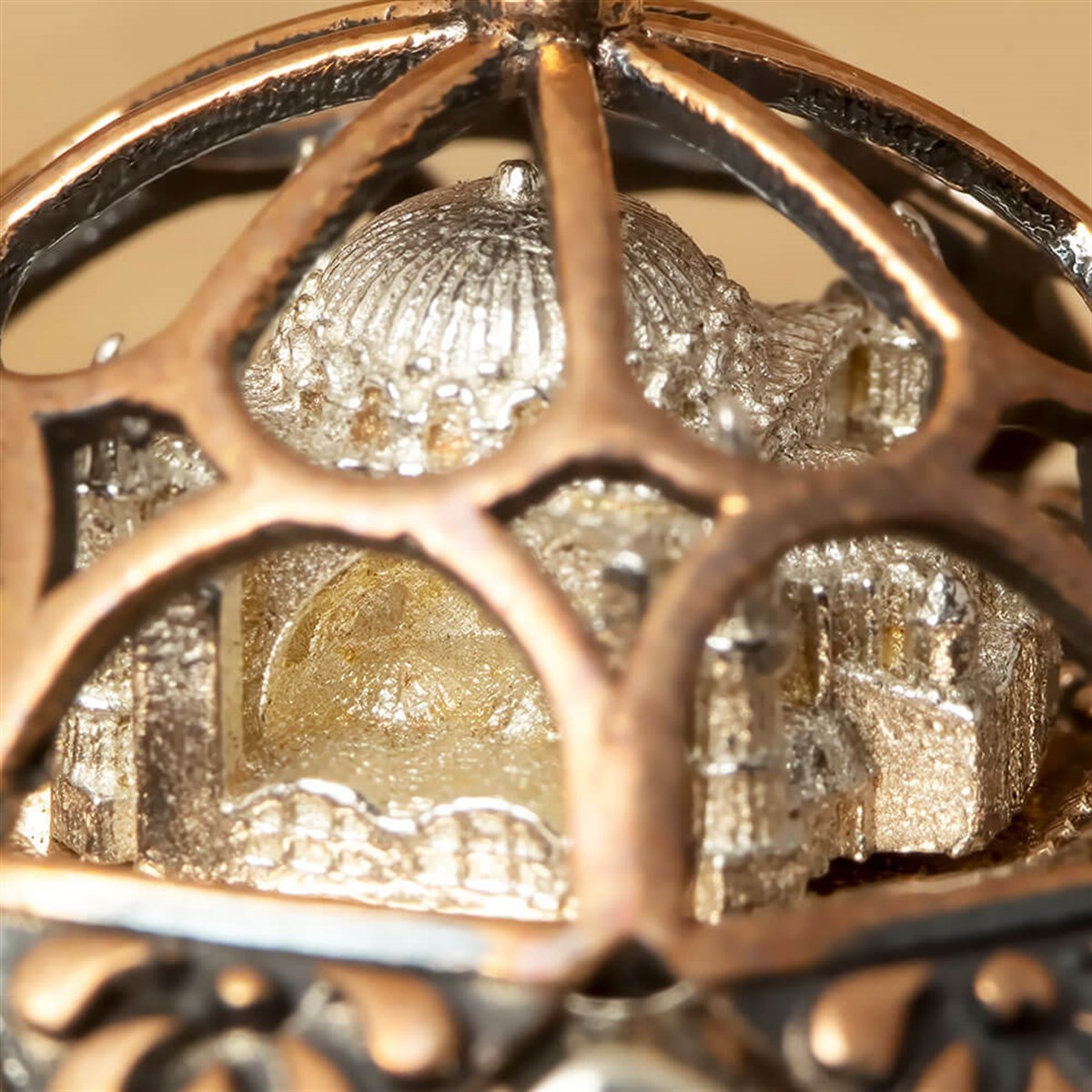 Ayasofya Motifli Gümüş Yüzük